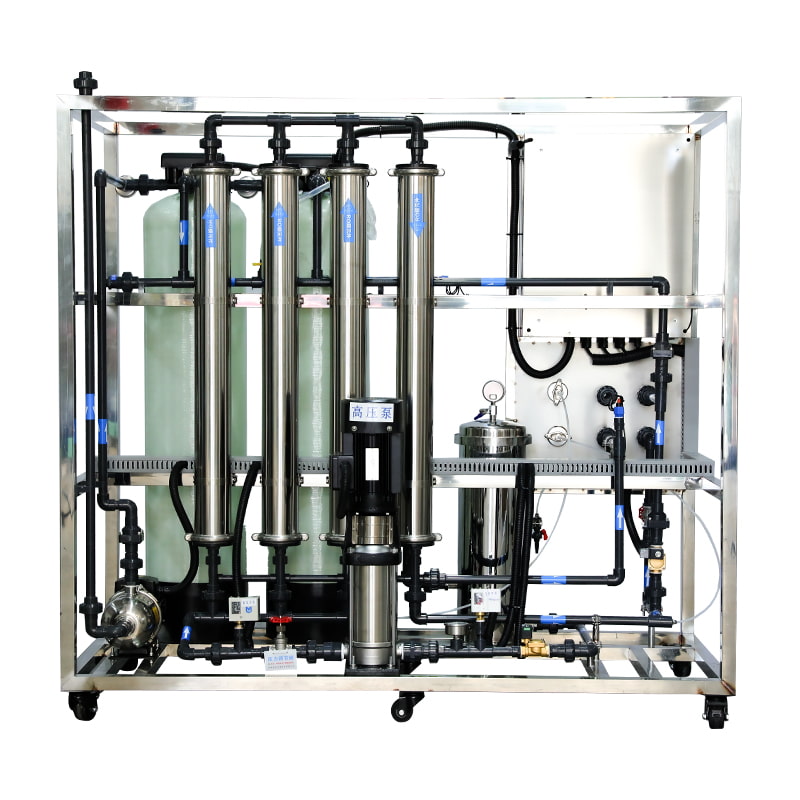 Industrielt RO vannbehandlingssystem for rent vann