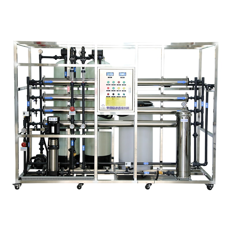 Industrielt RO vannbehandlingssystem for rent vann