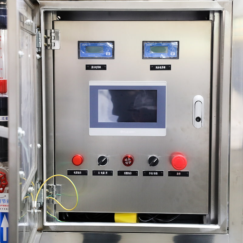 Industrielt RO vannbehandlingssystem for rent vann