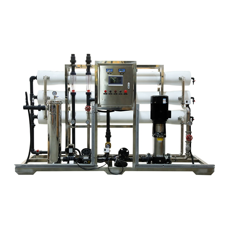 Industrielt RO vannbehandlingssystem for rent vann